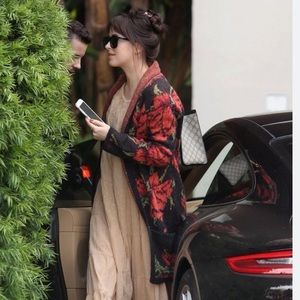 Free People Flower Power Sweater Cardigan